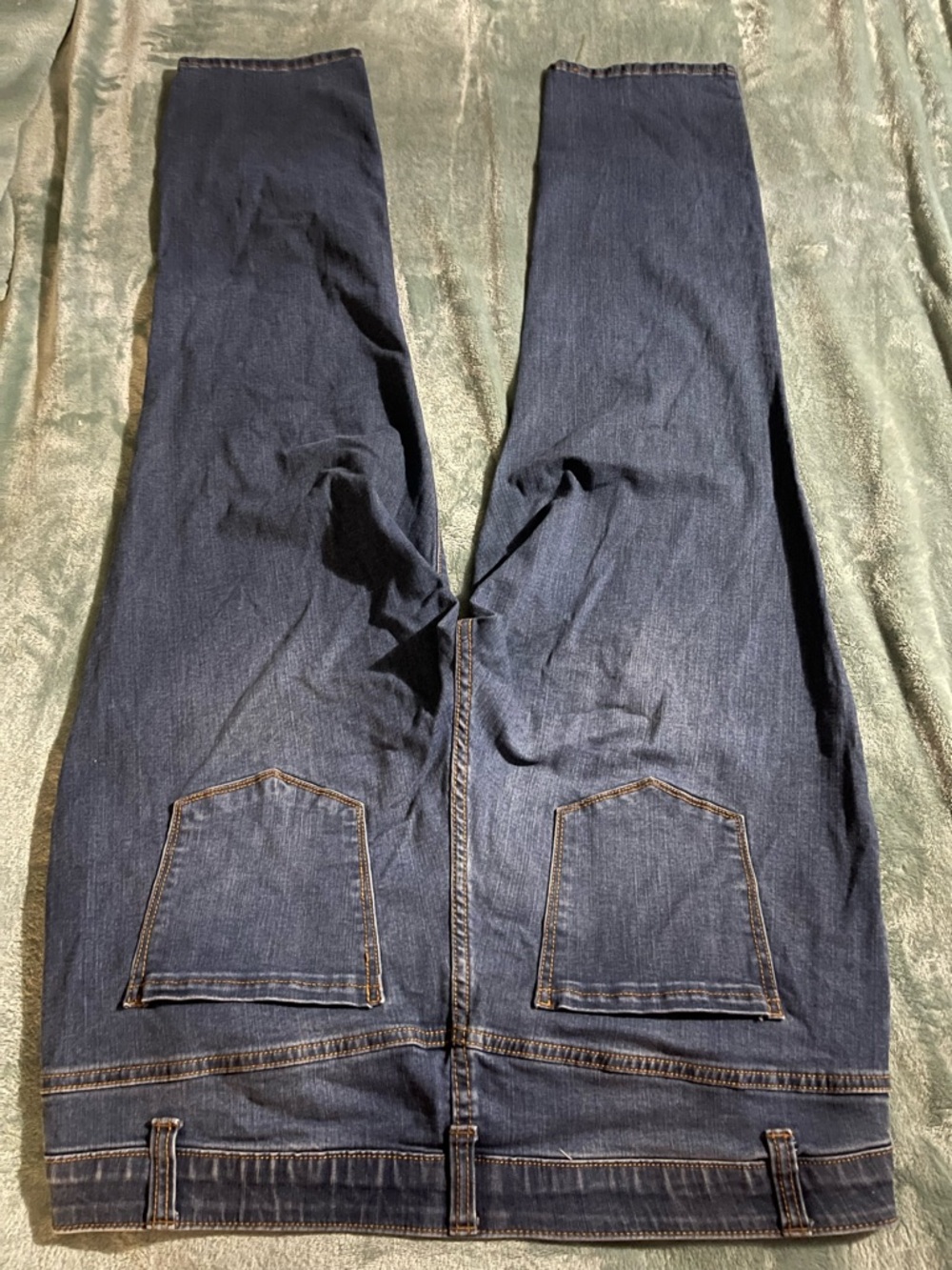 Westbound Women's Jeans in Dark Blue Denim - Picture 2 of 4